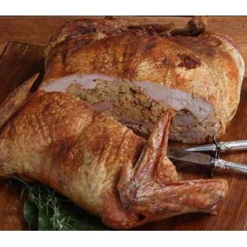 Premium 15 lb Turducken with Crawfish Jambalaya Premium 15 lb Turducken with Crawfish Jambalaya