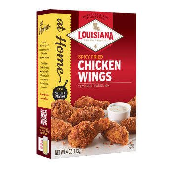 Louisiana Fish Fry At Home Spicy Chicken Wings Seasoned Coating Mix Louisiana Fish Fry At Home Spicy Chicken Wings Seasoned Coating Mix