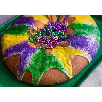 Cartozzo's Bavarian Cream King Cake Cartozzo's Bavarian Cream King Cake
