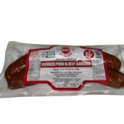 Best Stop Smoked Pork & Beef Sausage 14 oz Best Stop Smoked Pork & Beef Sausage 14 oz