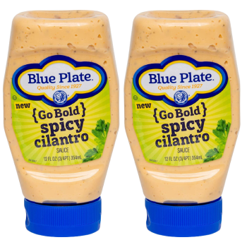 Blue Plate Spicy Cilantro Squeeze 12 Oz Pack of 2 Blue Plate Spicy Cilantro Squeeze 12 Oz Pack of 2