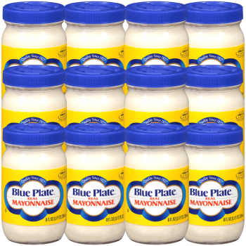 Blue Plate Mayonnaise 8 Ounce - 12 Pack Blue Plate Mayonnaise 8 Ounce - 12 Pack