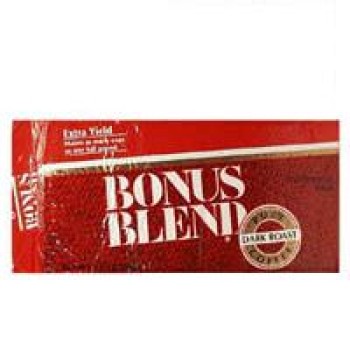 Bonus Blend Dark Roast Pure Coffee 13 oz Brick Bonus Blend Dark Roast Pure Coffee 13 oz Brick