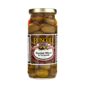 Boscoli Martini Olives in Vermouth 16 oz. Boscoli Martini Olives in Vermouth 16 oz.