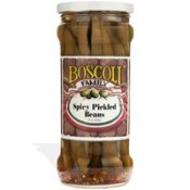 Boscoli Pickled Beans - Spicy 12 oz Boscoli Pickled Beans - Spicy 12 oz