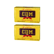 CDM Dark Roast Coffee & Chicory (Auto Drip) 13 oz Brick Pack of 2 CDM Dark Roast Coffee & Chicory (Auto Drip) 13 oz Brick Pack of 2