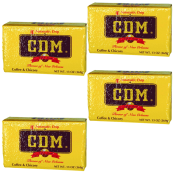 CDM Dark Roast Coffee & Chicory (Auto Drip) 13 oz Brick Pack of 4 CDM Dark Roast Coffee & Chicory (Auto Drip) 13 oz Brick Pack of 4