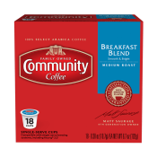 COMMUNITY Single Serve Breakfast Blend COMMUNITY Single Serve Breakfast Blend