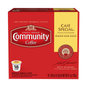 COMMUNITY Single Serve Cafe Special COMMUNITY Single Serve Cafe Special