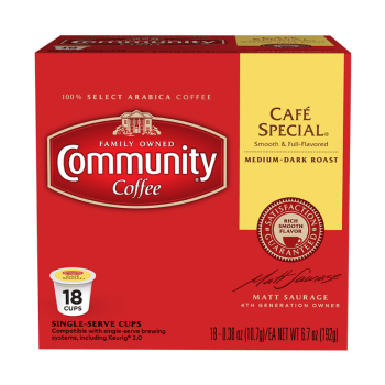 COMMUNITY Single Serve Cafe Special COMMUNITY Single Serve Cafe Special