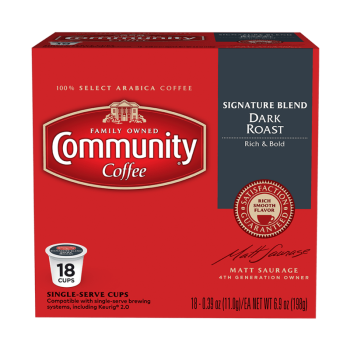 COMMUNITY Single Serve Dark Roast COMMUNITY Single Serve Dark Roast