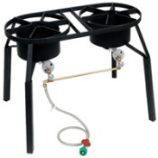 CRAWFISH BURNER Dual Burner w/Ext. Legs CRAWFISH BURNER Dual Burner w/Ext. Legs