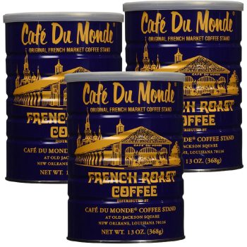 Cafe Du Monde French Roast Coffee 13 oz - 3 Pack Cafe Du Monde French Roast Coffee 13 oz - 3 Pack