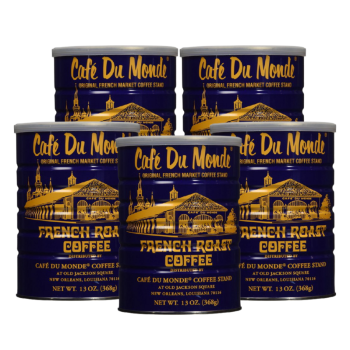 Cafe Du Monde French Roast Coffee 13 oz - 5 Pack Cafe Du Monde French Roast Coffee 13 oz - 5 Pack