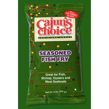 Cajuns Choice - Seasoned Fish Fry 8oz Cajuns Choice - Seasoned Fish Fry 8oz