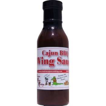 Cajun BBQ Wing Sauce 12 Oz Bottle Cajun BBQ Wing Sauce 12 Oz Bottle