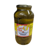 Cajun Chef Whole Hot Dill Pickles Gallon Cajun Chef Whole Hot Dill Pickles Gallon