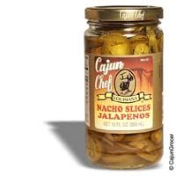 Cajun Chef Nacho Sliced Jalapeno Peppers 12 oz Cajun Chef Nacho Sliced Jalapeno Peppers 12 oz
