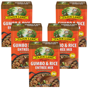 Cajun Land Gumbo & Rice Mix 7 oz Pack of 5 Cajun Land Gumbo & Rice Mix 7 oz Pack of 5