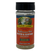 Cajun Land Mediterranean Oyster & Seafood Seasoning 4.96 oz Cajun Land Mediterranean Oyster & Seafood Seasoning 4.96 oz