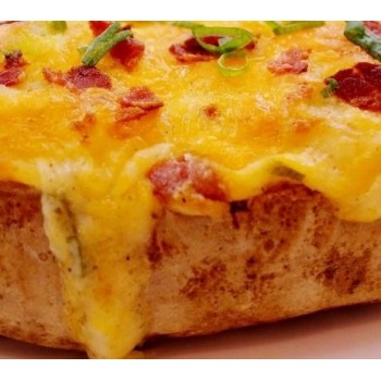 Cajun Specialty Meats Bacon Stuffed Twice Baked Potato Cajun Specialty Meats Bacon Stuffed Twice Baked Potato