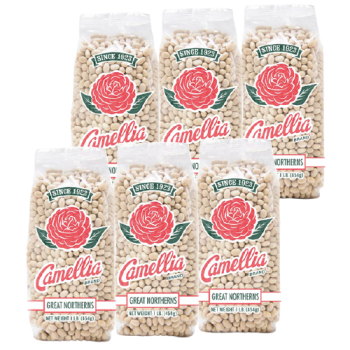 Camellia Great Northern Beans 1lb - 6 pack Camellia Great Northern Beans 1lb - 6 pack