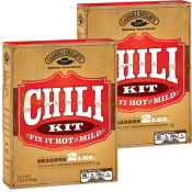 Carroll Shelby's Original Texas Chili 3.65 oz Pack of 2 Carroll Shelby's Original Texas Chili 3.65 oz Pack of 2