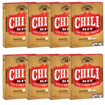 Carroll Shelby's Original Texas Chili 3.65 oz Pack of 8