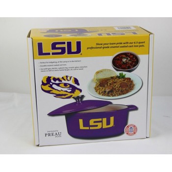 Cast Iron LSU Jambalaya Pot Cast Iron LSU Jambalaya Pot