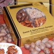 Classic Golden Pecans Sweet & Spicy Pecan Sampler Classic Golden Pecans Sweet & Spicy Pecan Sampler