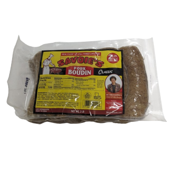 Savoie's Classic Pork Boudin Party Links 32oz Savoie's Classic Pork Boudin Party Links 32oz