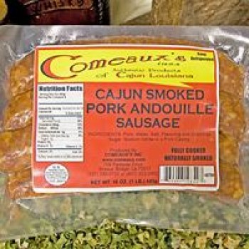 Comeaux's Pork Andouille 16 oz Comeaux's Pork Andouille 16 oz
