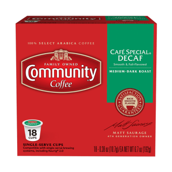 Community Single Serve Cafe Decaf Community Single Serve Cafe Decaf