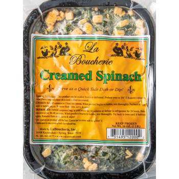 La Boucherie Creamed Spinach 1 lb La Boucherie Creamed Spinach 1 lb