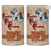 Creative Cajun Cooking Magic Swamp Dust Seasoning 8 oz Pack of 2