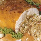 Deboned Chicken Stuffed with Shrimp & Sausage Jambalaya 48 oz Deboned Chicken Stuffed with Shrimp & Sausage Jambalaya 48 oz