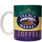 French Market Mardi Gras Ceramic Mug French Market Mardi Gras Ceramic Mug