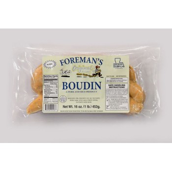 Foreman's Boudin 16 oz Foreman's Boudin 16 oz