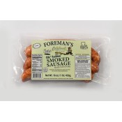 Foreman's Smoked Pork Sausage 16 oz Foreman's Smoked Pork Sausage 16 oz