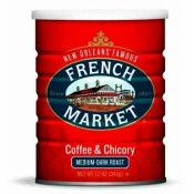French Market Coffee & Chicory Creole Roast 12 oz French Market Coffee & Chicory Creole Roast 12 oz