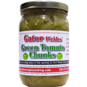 Gator Pickled Green Tomato Chunks Gator Pickled Green Tomato Chunks