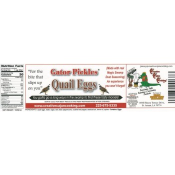 Premium Pickled Quail Eggs - A Delightful Cajun Treat | Creative Cajun Premium Pickled Quail Eggs - A Delightful Cajun Treat | Creative Cajun