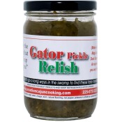Gator Pickle Relish 14.5 oz Jar Gator Pickle Relish 14.5 oz Jar