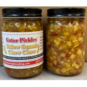 Gator Pickles Yellow Squash Chow-Chow | Creative Cajun Gator Pickles Yellow Squash Chow-Chow | Creative Cajun
