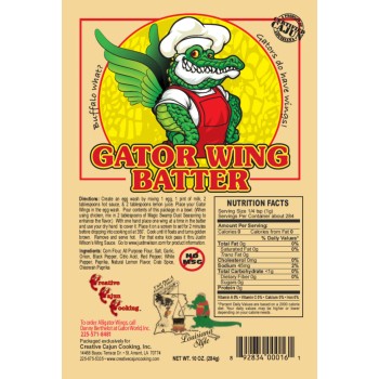 Gator Wing Batter Gator Wing Batter
