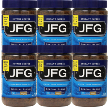 JFG Special Blend Instant Coffee 8 oz - Pack of 6 JFG Special Blend Instant Coffee 8 oz - Pack of 6