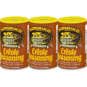 Konriko Creole Seasoning 6 oz Canister Pack of 3 Konriko Creole Seasoning 6 oz Canister Pack of 3