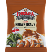 Louisiana Fish Fry Brown Gravy Mix 1.5 oz Louisiana Fish Fry Brown Gravy Mix 1.5 oz