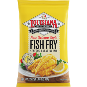 Louisiana Fish Fry New Orleans Style Lemon Fish Fry 22 oz bag Louisiana Fish Fry New Orleans Style Lemon Fish Fry 22 oz bag