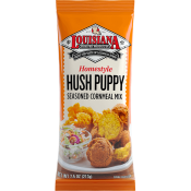 Louisiana Fish Fry Hush Puppy Seasoned Cornmeal Mix 7.5 oz Louisiana Fish Fry Hush Puppy Seasoned Cornmeal Mix 7.5 oz